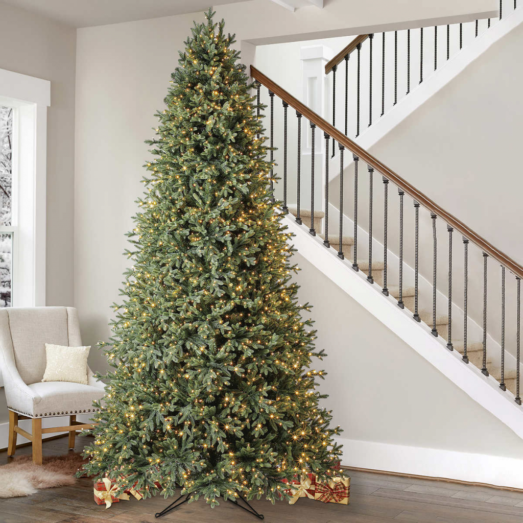 9 ft Pre-Lit Aspen Artificial Christmas Tree
